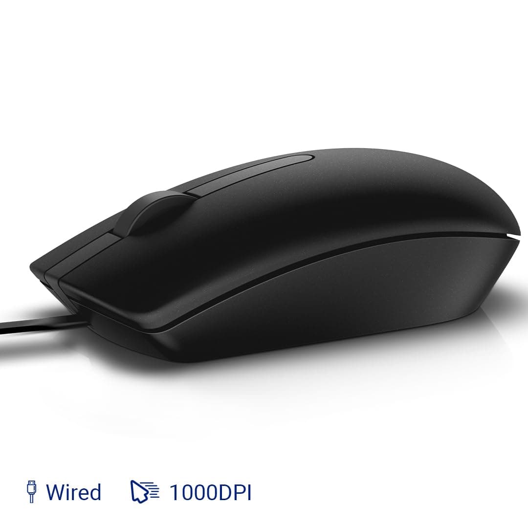 Dell MS116 Wired Mouse 1000 DPI Wired