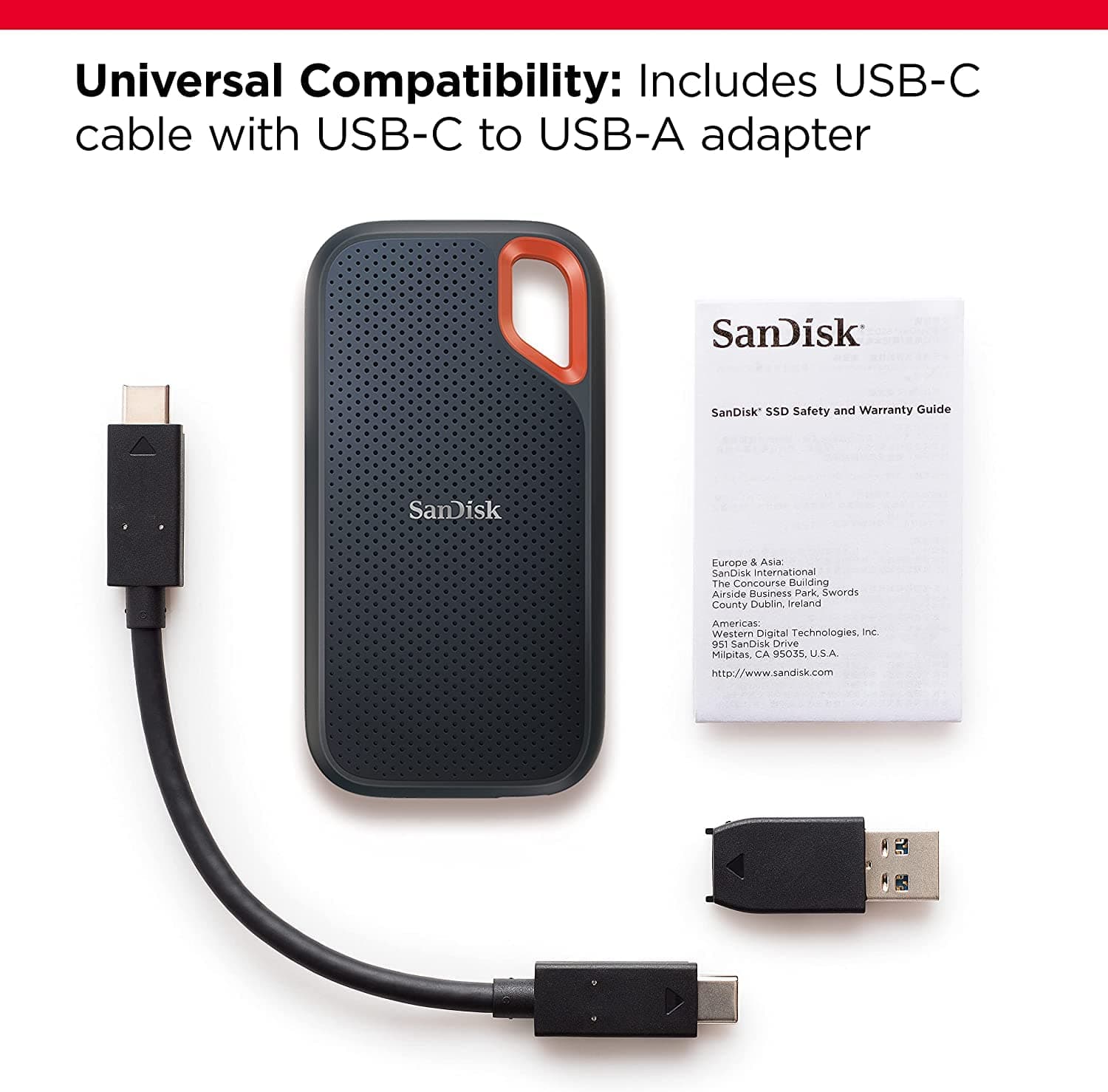 SanDisk 1TB Portable External SSD